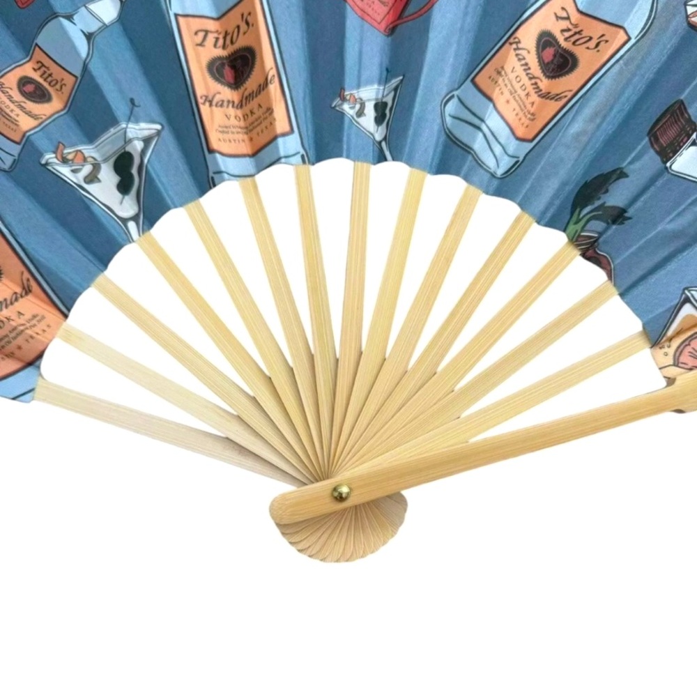Tito’s Handmade Vodka Limited Edition Foldable Fan - Picture 3 of 5